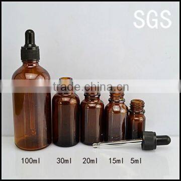 30ml amber glass bottle,cosmetic glass jar,e-juice dropper bottle
