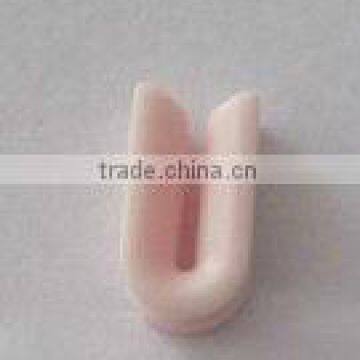 Chemical fiber ceramic guide(U-shaped), 6.4*12.2*4