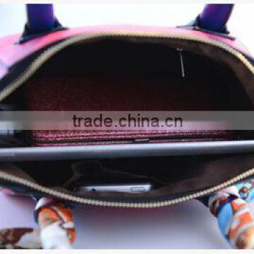 Lady/woman/female's New Fashion Shoulder Bag/leisure Bag/causal Bag/handbag/tote With Scarf