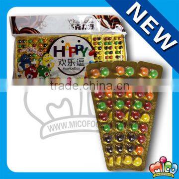 Tablet Colorful Chocolate Bean in bag