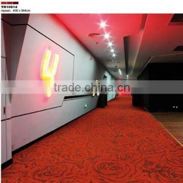 008 Luxury Printed Hotel Lobby Nylon Carpet Commerical Nylon Printed Carpet