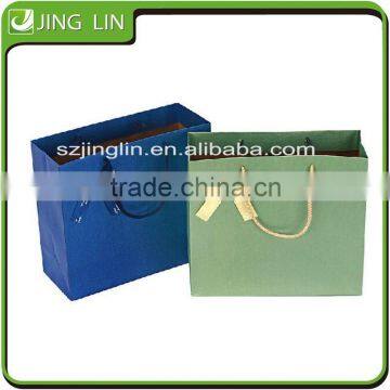 Fashional Christmas gift colored gift paper bag for sale