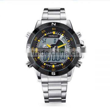 China factory wholesale MIDDLELAND watches men in low cost with custom logo OEM on Alibaba