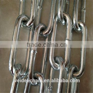 ordinary mild steel long link chain metal chain