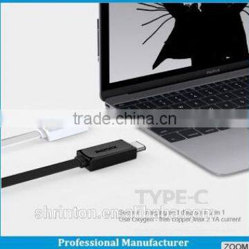 2015 Hottest USB 3.1 Type-c Cable With Super Speed 1M White Type-c Cable photo-4