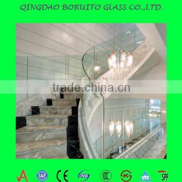 8.16mm Laminated Building Glass for Ralling Stairs