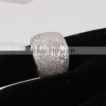 Custom Design Accepting Silver Love Ring Four Finger Ring photo-3