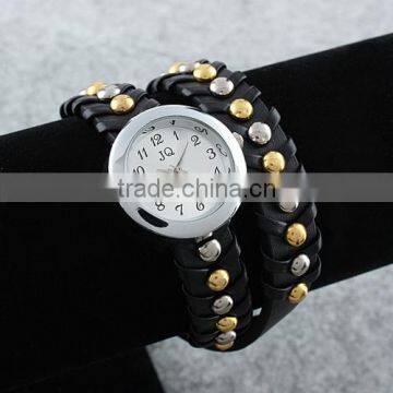 20152014 new fashion China wholesale ladies vogue leather or silicon waterproof brecelet watches for women LD061