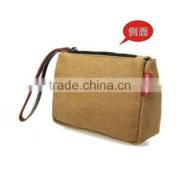 Hot Sell Ladies Easy Carry Large Canvas Makeup Bag Mobile Case Canvas for Women photo-4