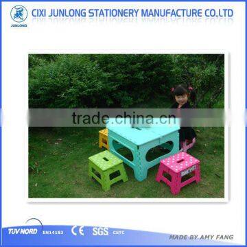 Plastic foldable study table outdoor folding desk