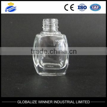 9ml clear square glass cosmetice bottles nail polish glass bottle