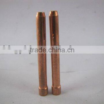 Tungsten argon arc welding torch clamp