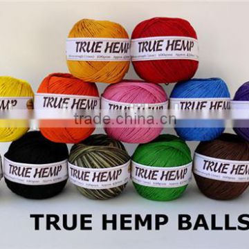 Multi Colored Hemp Twine Cord Dyed in Different Color                        
                                                Quality Choice