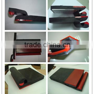 Conveyor belt spillage control / skirting board rubber