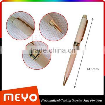Official Ping Wood Ball Point Pen and PU Notebook Wedding Set photo-3