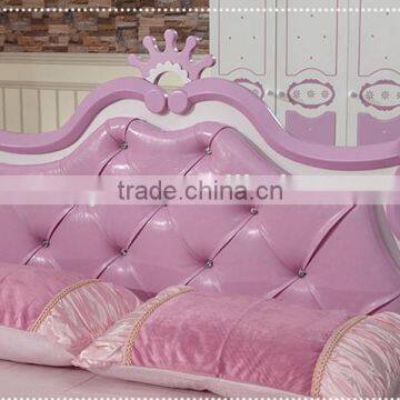 Popular Kids Furniture Pink Bedroom Set, Children's Furniture for Girls AET 15-2 photo-4