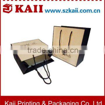 high quality luxury recycable paper bag making by hand