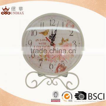 Hot sell modern style metal wall clock with best price