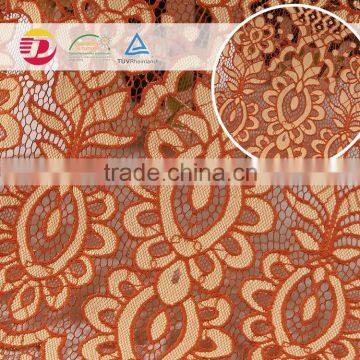 wholesale cheap nylon cotton heavy curtain velvet fabric lace for sale