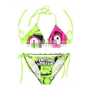 Wholesale Digital Pirnt Sling Bikini Swimwear