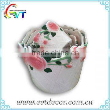Round Shape Garden Pot Flower