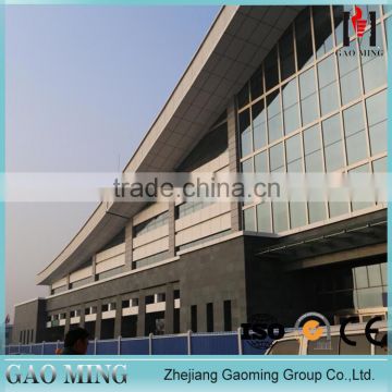 Glass Building Construction Projects with Different Materials