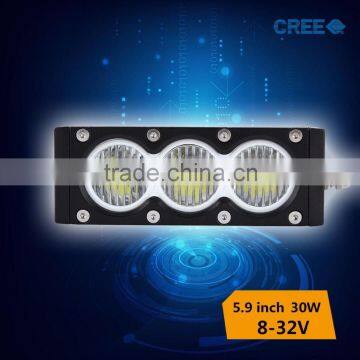 New arrival 30w IP68 5.9" LED driving light bars widly used in vehicle