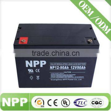 12V90ah Battery Low Voltage Alarm Battery 12V Photovoltaic Battery photo-3