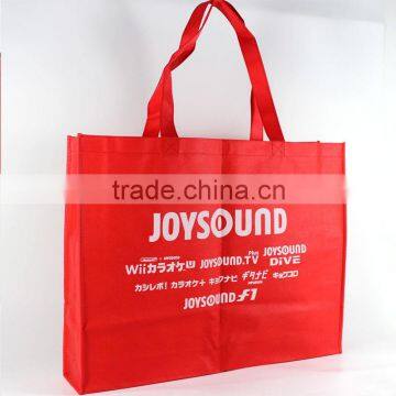 Wholesale custom promotional non woven printed advertising tote bags