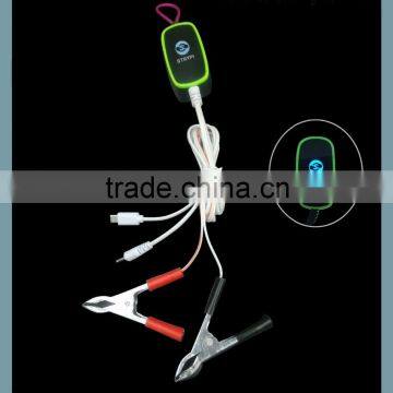 ship charger clip charger with LED light for phone use in ship
