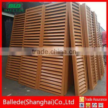 High Quality Prefabricated Fixed Louver Shutter photo-3