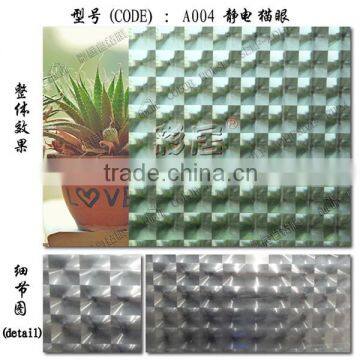 Glass door or window decorative pvc film manufacturer