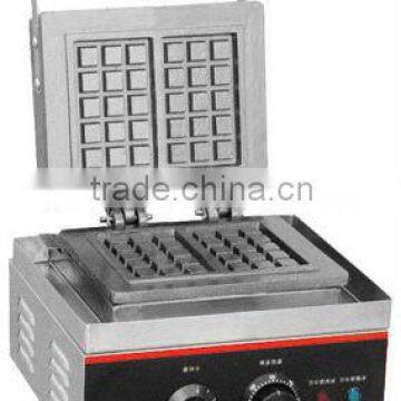 Single plate electric square commercial waffle baker