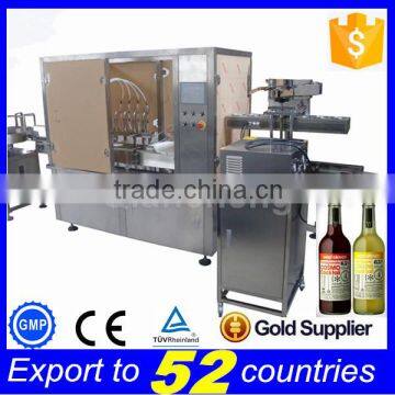 Free shipping PLC controlled auto Alcohol filling machine,Piston pump filler