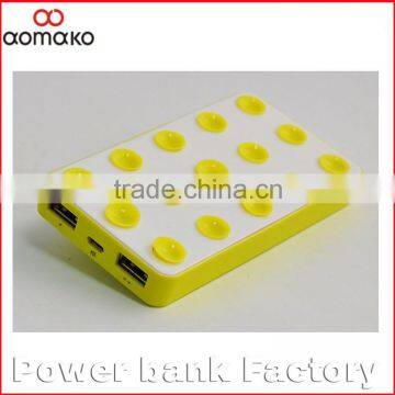 AK-01 Top Quality Friendly 4000mah Sucker Power Bank Latest New Novelty Sucker Emergency Power Bank 4000mah photo-3