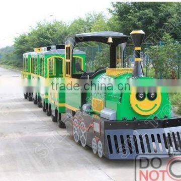 colorful electric tourist trackless train with competitive price