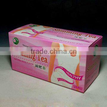 Herbal Slimming tea bags 2g/bag x 30bag/box x 48box/ctn