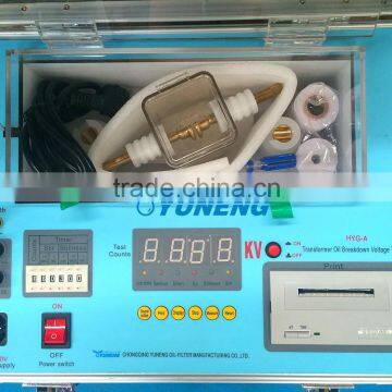 Reliable digital display transformer oil dielectric test equipment