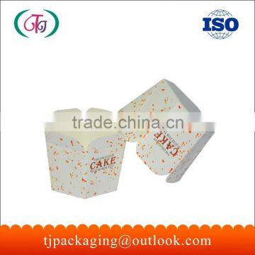 Hexagon shape baking paper cup for cake