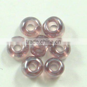 crystal bead loose glass beads round rondelle glass beads wholesale