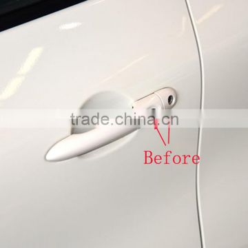 Free Shipping Auto Accessories Chrome Catch Cap Trim Door Handle Cover For Renault Captur 2014 2015 photo-3
