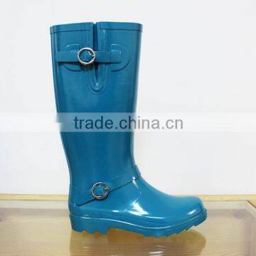 Custom Rubber Elegant Women Gum Boot Shoes