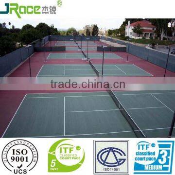Good Wear Resistance Tennis Court Flooring Tennis Court Surface Outdoor Sport Surfacing photo-3