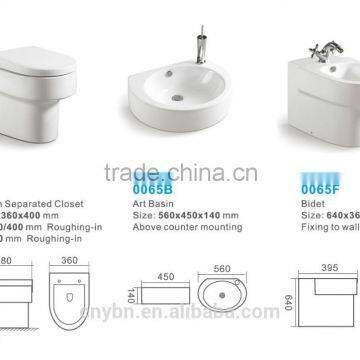 Sanitary Ware Ceramic bathroom suite two piece toilet