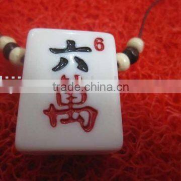 mahjong necklace