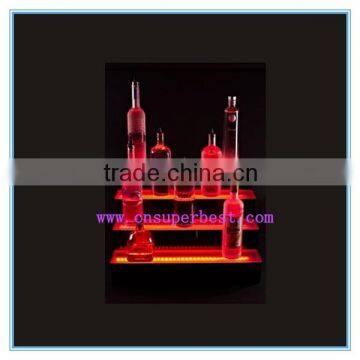 Stable light transparent acrylic wine stand