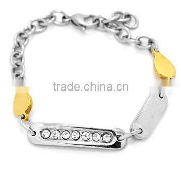 TKB-B0397 New Design Souvenirs Valentines Day Girlfriend Fashion Chain Link Bracelets Wholesale