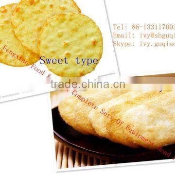 Sweet & Salty Type Full Auto Rice Cracker machine