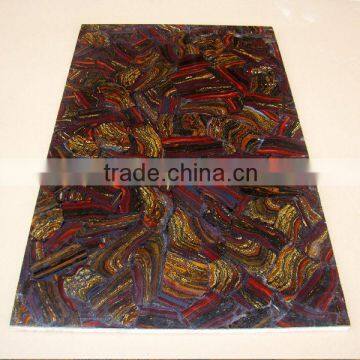 High Quality Iron Tiger Eye Stone Mosaic Tiles From Huizhou Factory