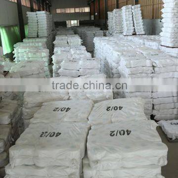 100% Polyester Spun Dyeable Customized Colors Yarns photo-5